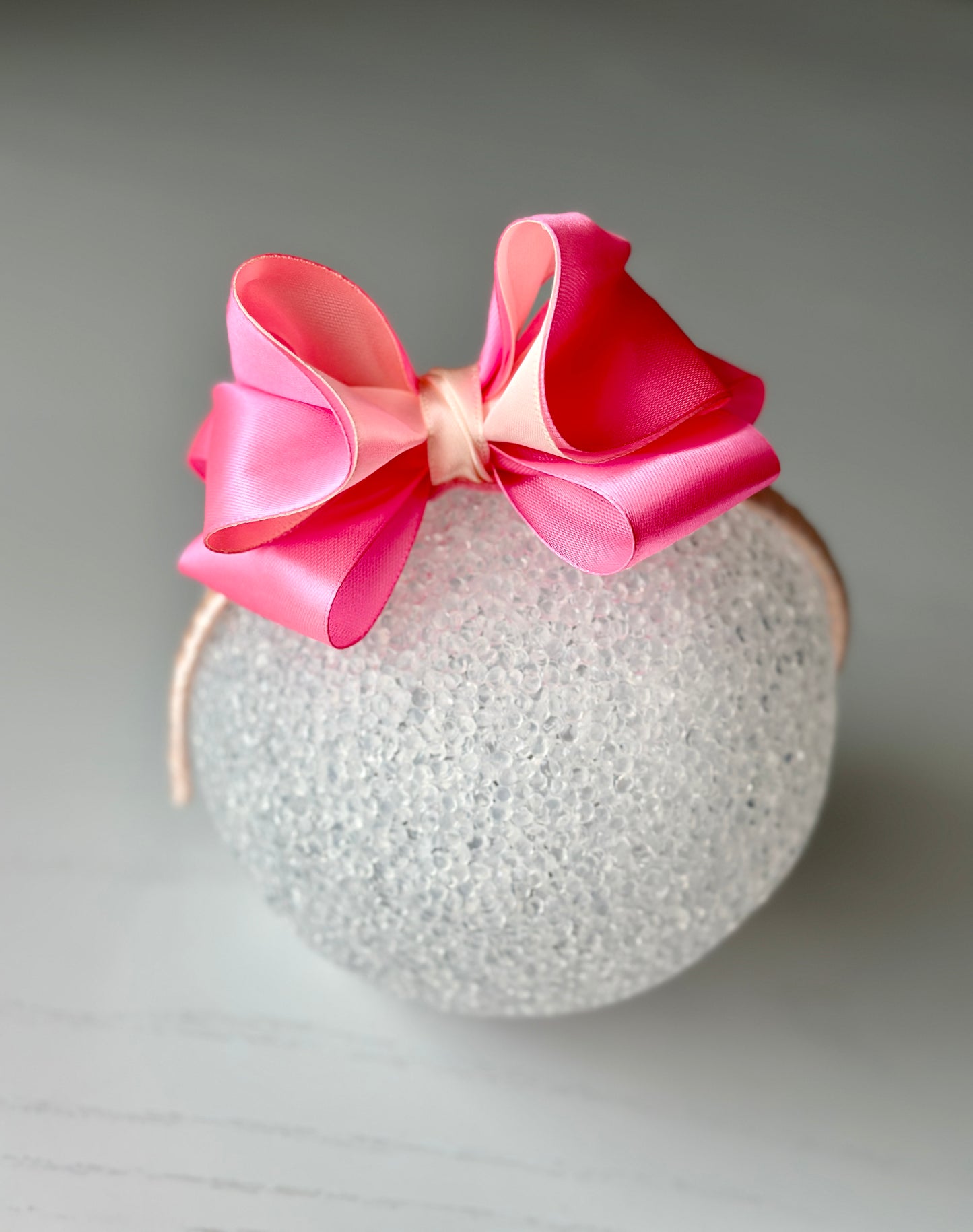 Handmade Satin Bow Headband