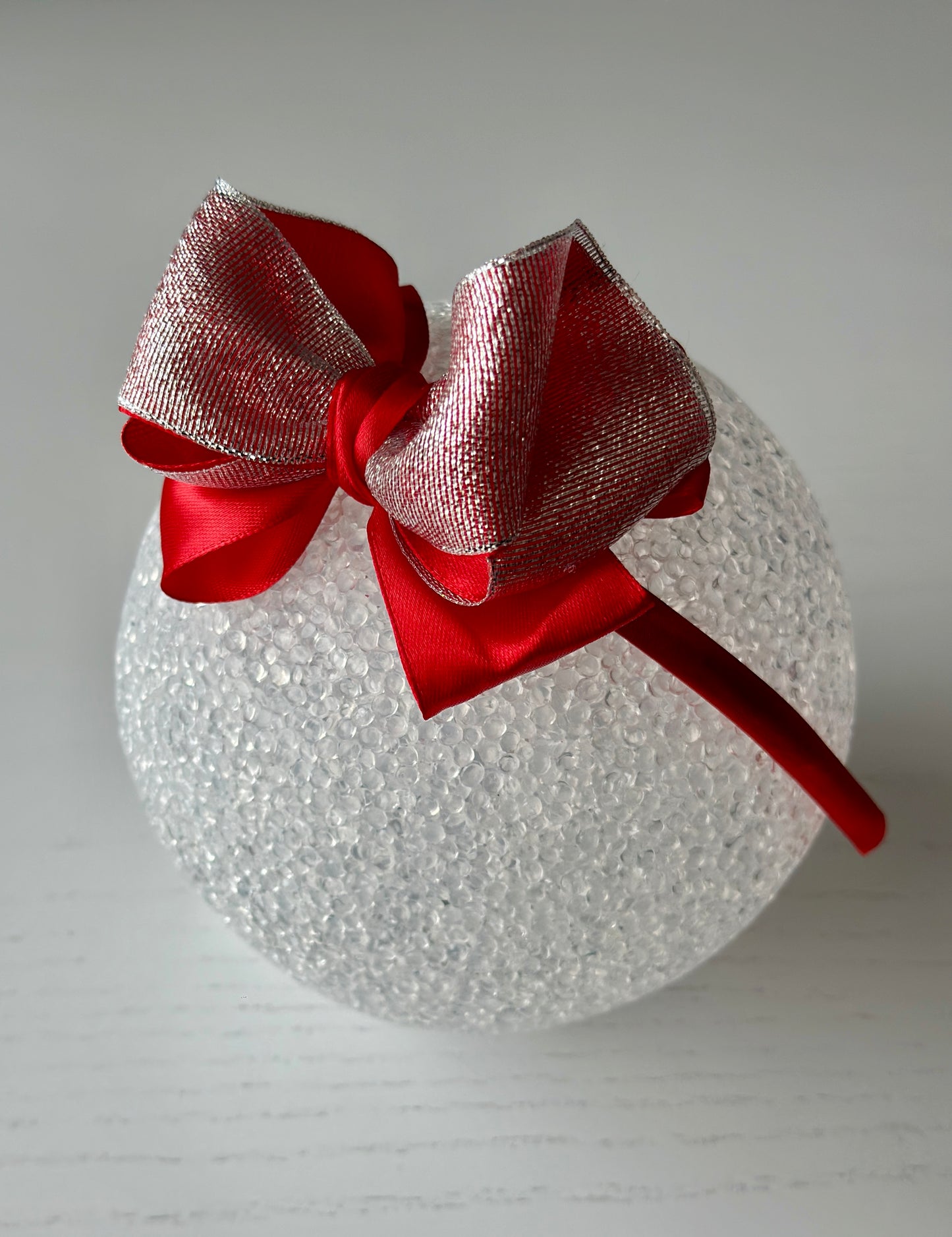 Handmade Satin Bow Headband