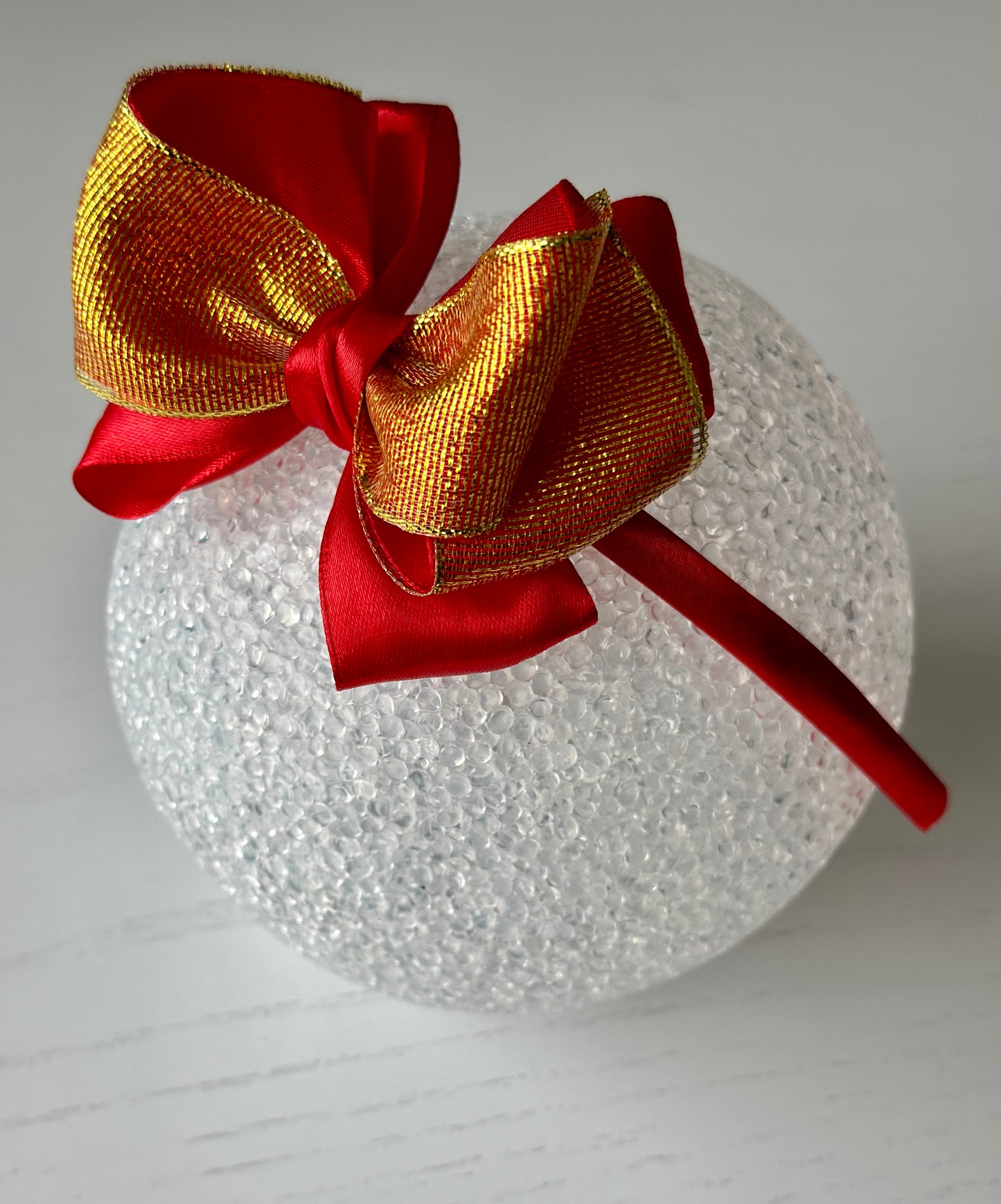 Handmade Satin Bow Headband