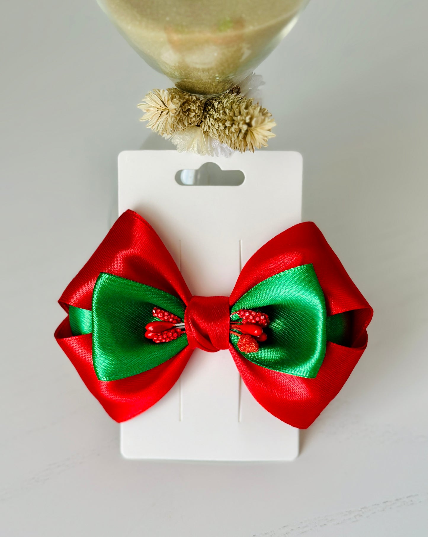 Handmade Bow Hair Clip